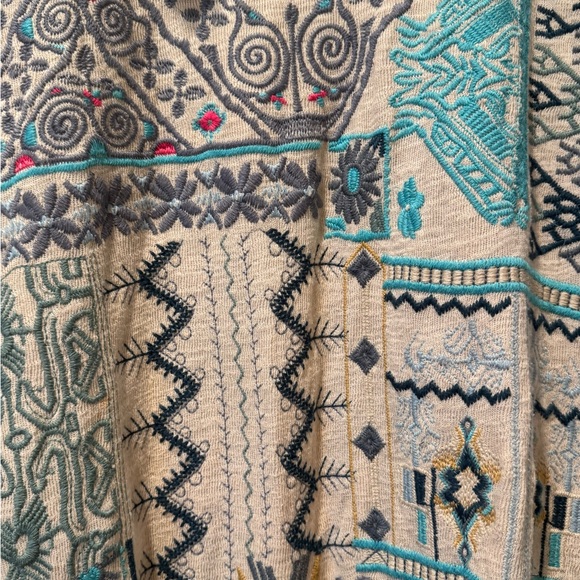 Johnny Was Multicolor Patterned Sweater - Picture 5 of 7